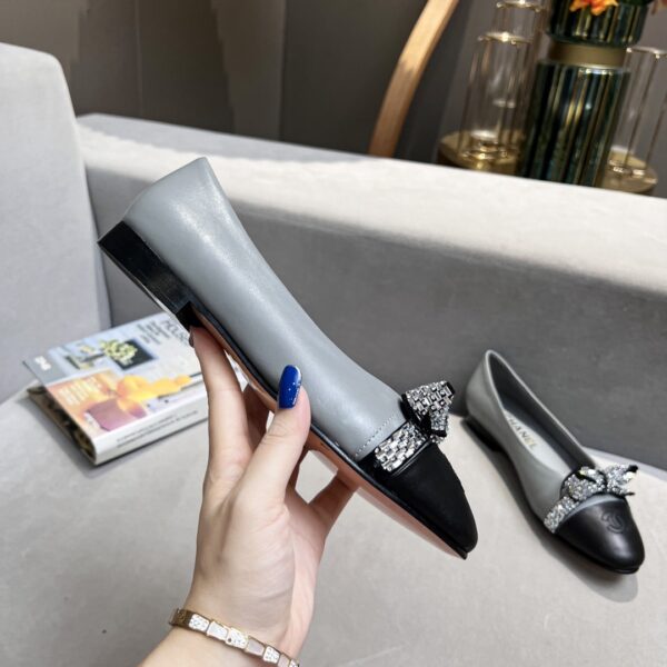 Chanel Women's Ballerinas Gray For Women