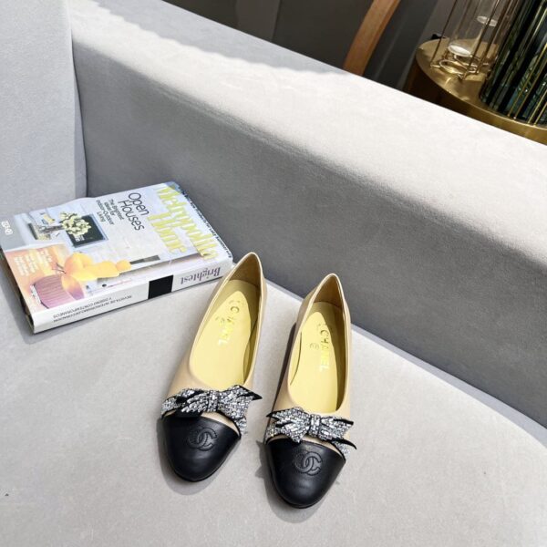 Chanel Women's Ballerinas Yellow For Women