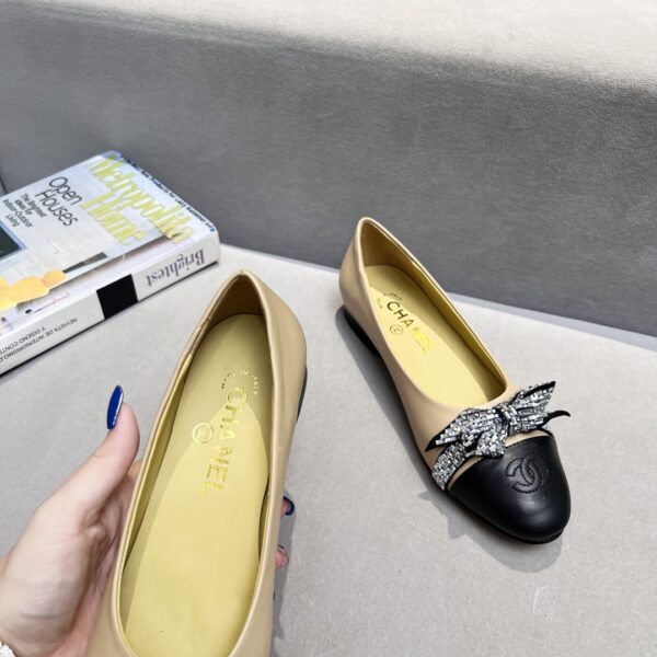 Chanel Women's Ballerinas Yellow For Women