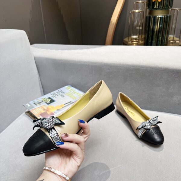 Chanel Women's Ballerinas Yellow For Women