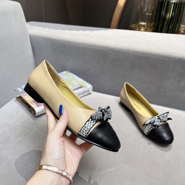 Chanel Women's Ballerinas Yellow For Women