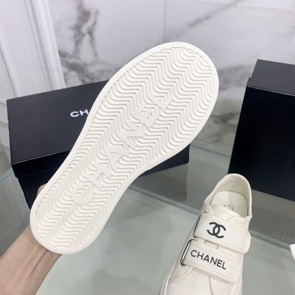 Chanel Women's Chanel Velcro Sneaker White For Women