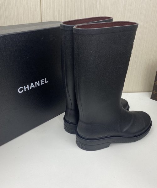 Chanel Women's High Boots Black For Women G39620 X56326 94305