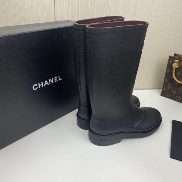 Chanel Women's High Boots Black For Women G39620 X56326 94305