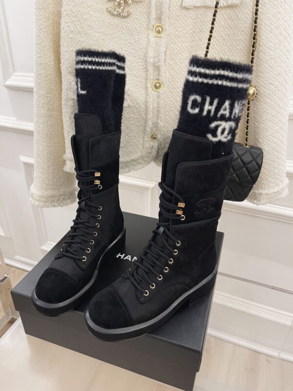 Chanel Women's Lace-Ups Black For Women
