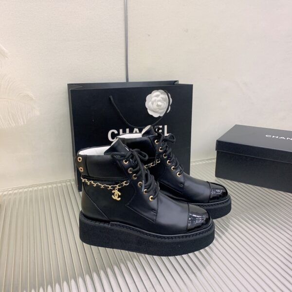 Chanel Women's Lace-Ups Black For Women