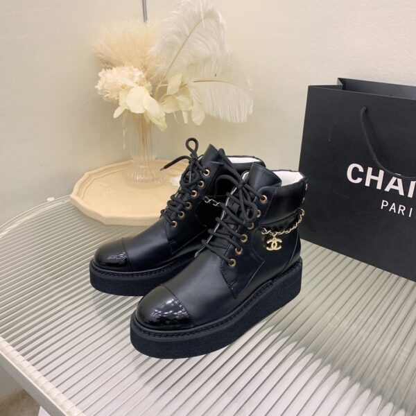 Chanel Women's Lace-Ups Black For Women