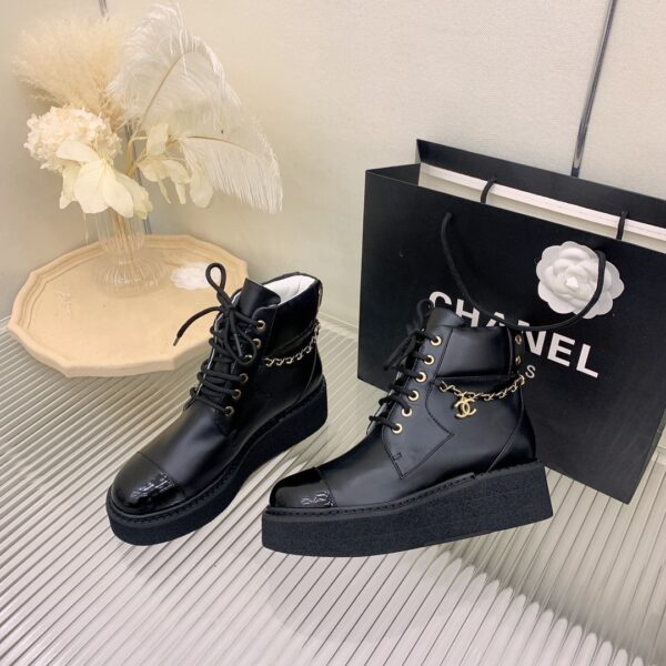 Chanel Women's Lace-Ups Black For Women