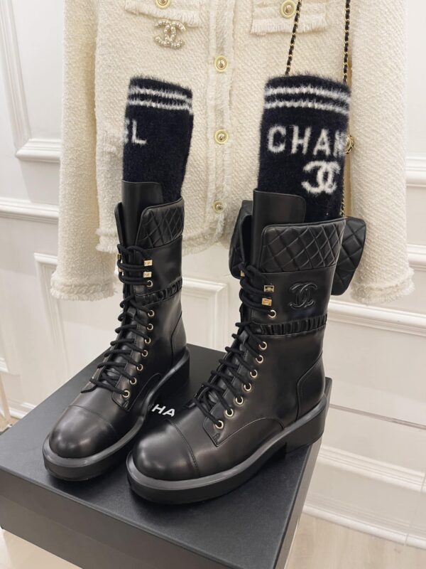 Chanel Women's Lace-Ups Black For Women