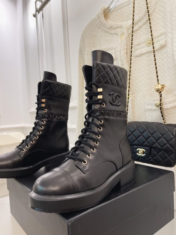 Chanel Women's Lace-Ups Black For Women
