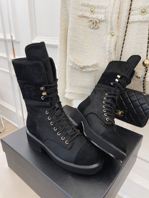 Chanel Women's Lace-Ups Black For Women