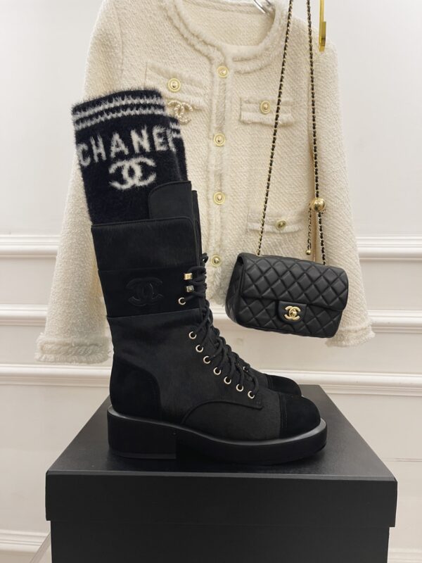 Chanel Women's Lace-Ups Black For Women
