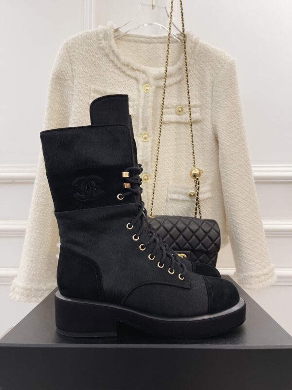 Chanel Women's Lace-Ups Black For Women