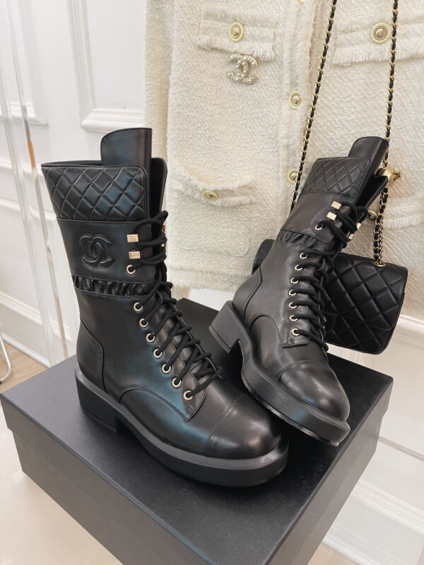 Chanel Women's Lace-Ups Black For Women