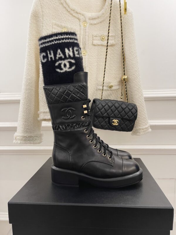 Chanel Women's Lace-Ups Black For Women