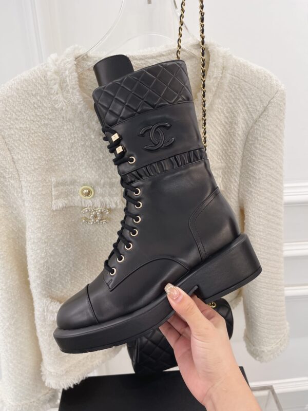 Chanel Women's Lace-Ups Black For Women