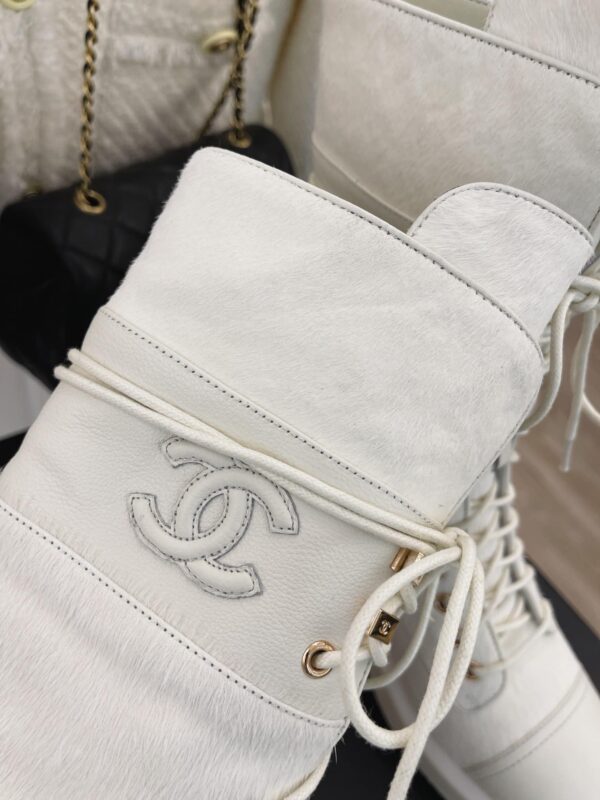 Chanel Women's Lace-Ups White For Women G39506 Y56127 K4955