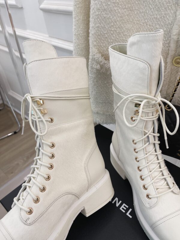 Chanel Women's Lace-Ups White For Women G39506 Y56127 K4955