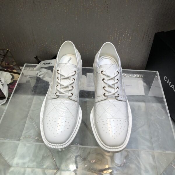 Chanel Women's Laced Shoes White For Women