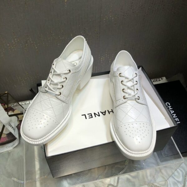 Chanel Women's Laced Shoes White For Women