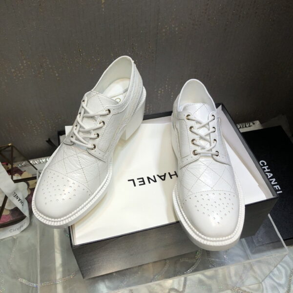 Chanel Women's Laced Shoes White For Women