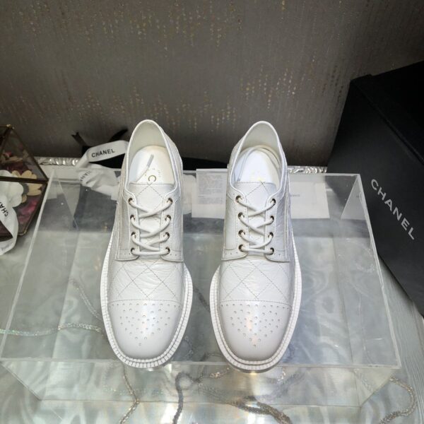 Chanel Women's Laced Shoes White For Women