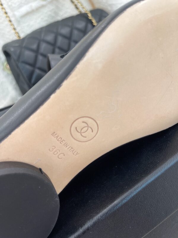 Chanel Women's Loafer With Logo Black For Women