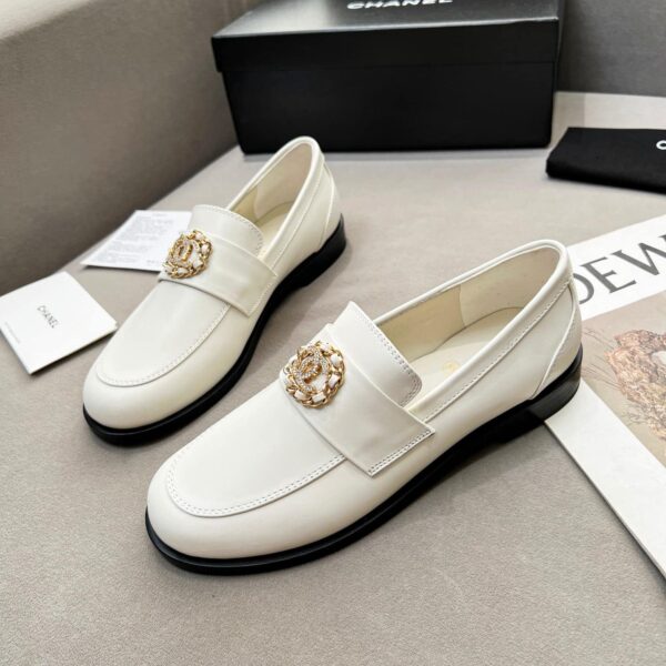 Chanel Women's Loafers White For Women