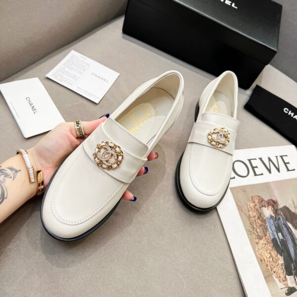 Chanel Women's Loafers White For Women