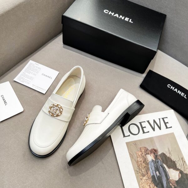 Chanel Women's Loafers White For Women