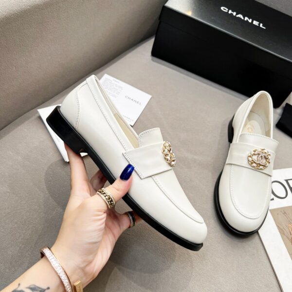 Chanel Women's Loafers White For Women
