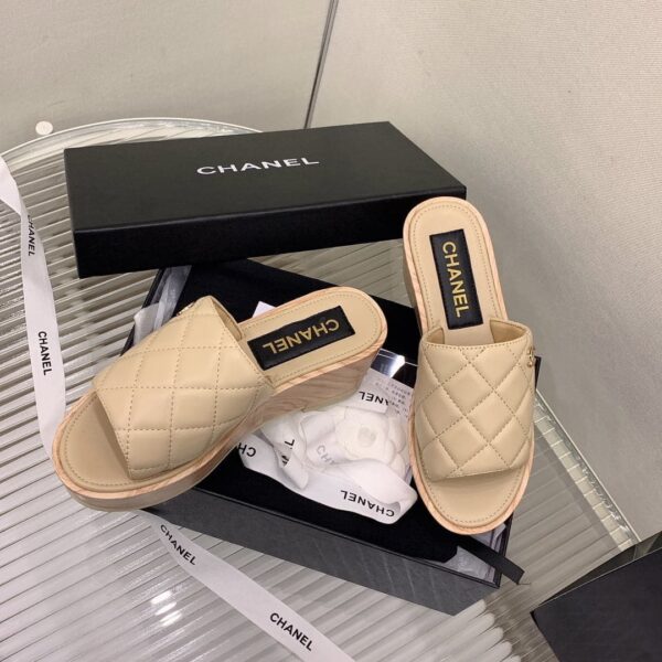 Chanel Women's Mules Beige For Women
