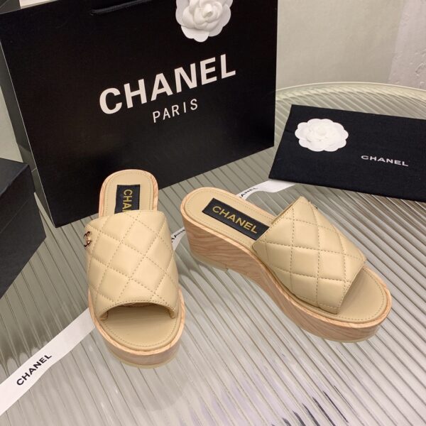 Chanel Women's Mules Beige For Women