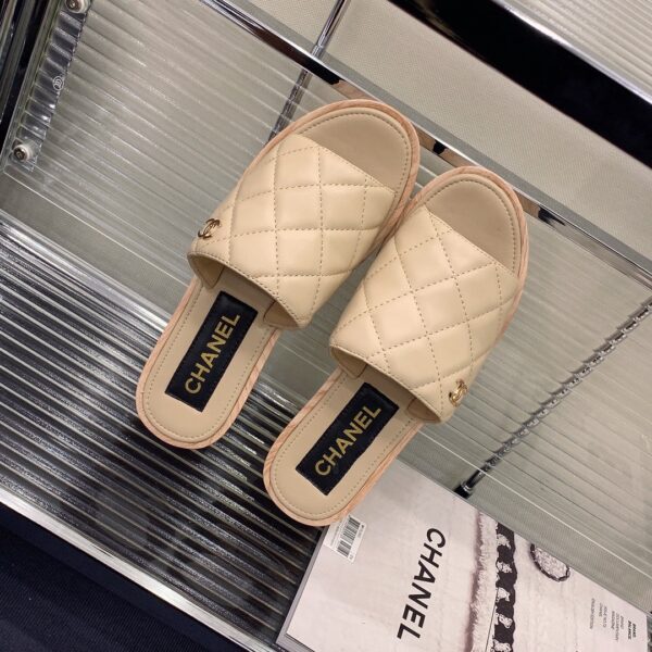 Chanel Women's Mules Beige For Women