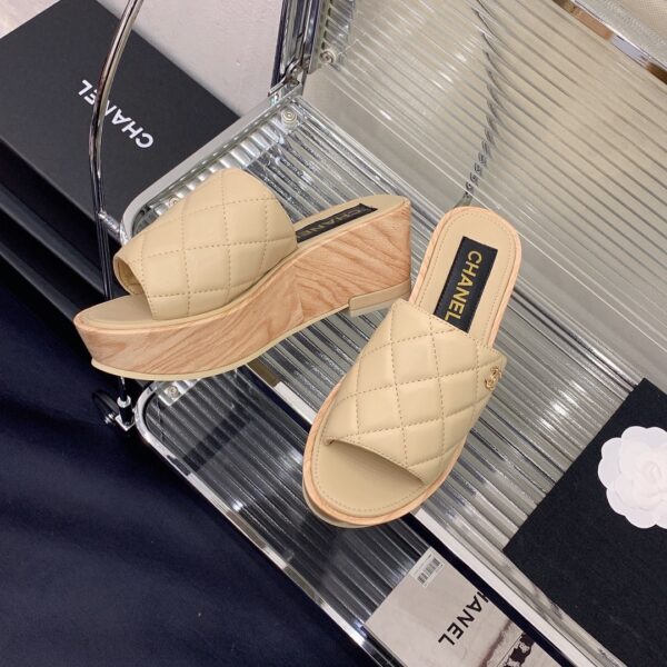 Chanel Women's Mules Beige For Women