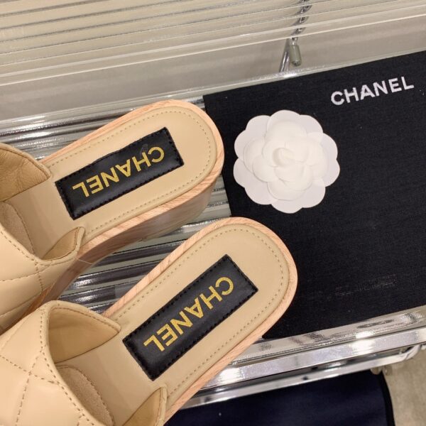 Chanel Women's Mules Beige For Women