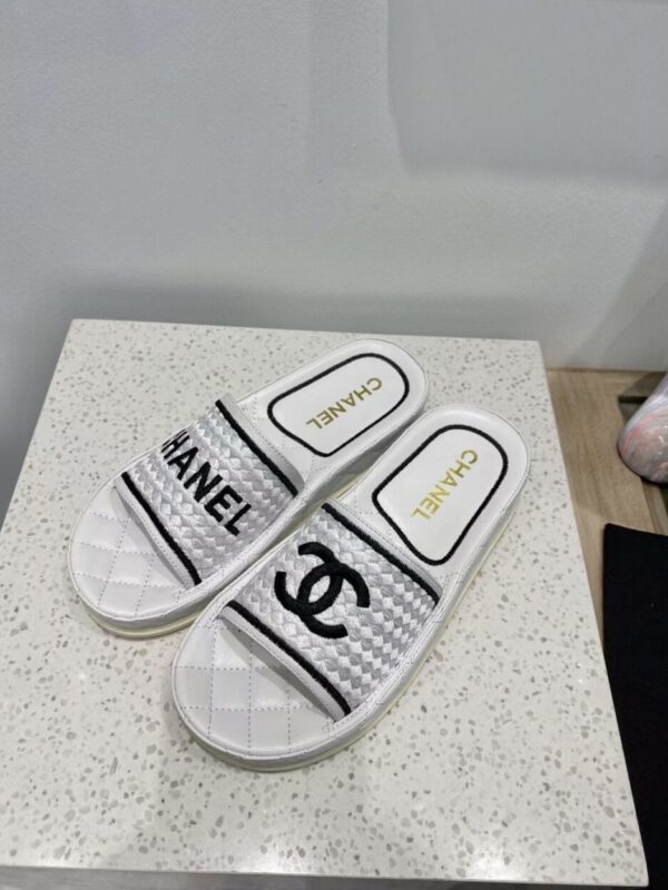 Chanel Women's Mules Black And White For Women