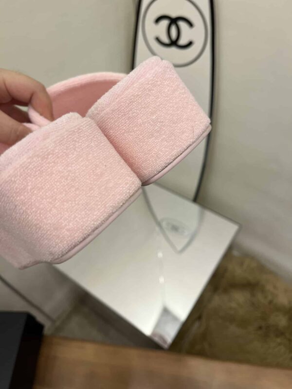 Chanel Women's Mules Pink For Women 1.5in/4cm