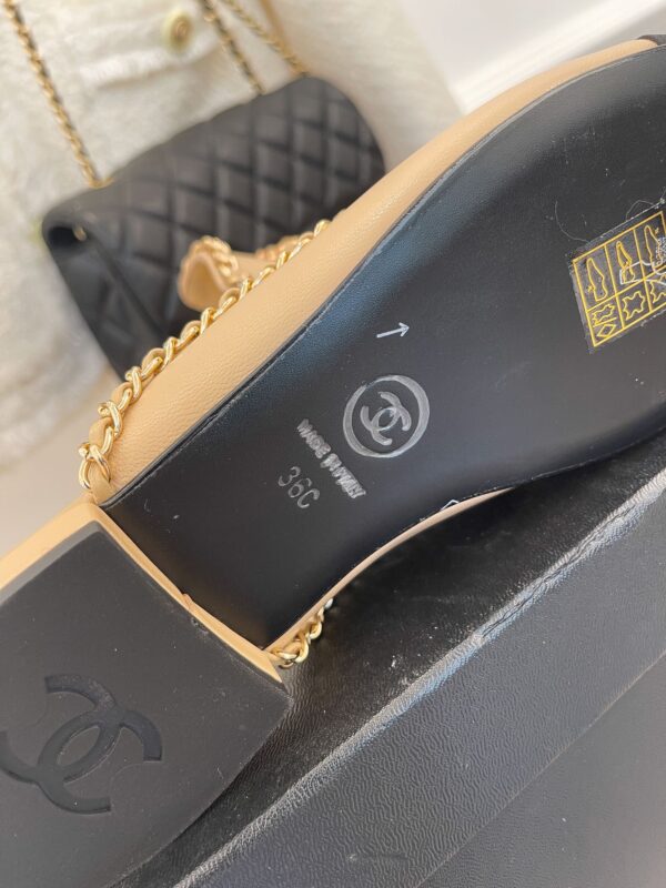 Chanel Women's Mules With Decor Beige For Women