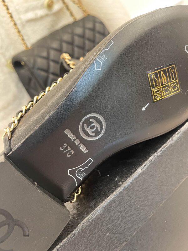 Chanel Women's Mules With Decor Black For Women