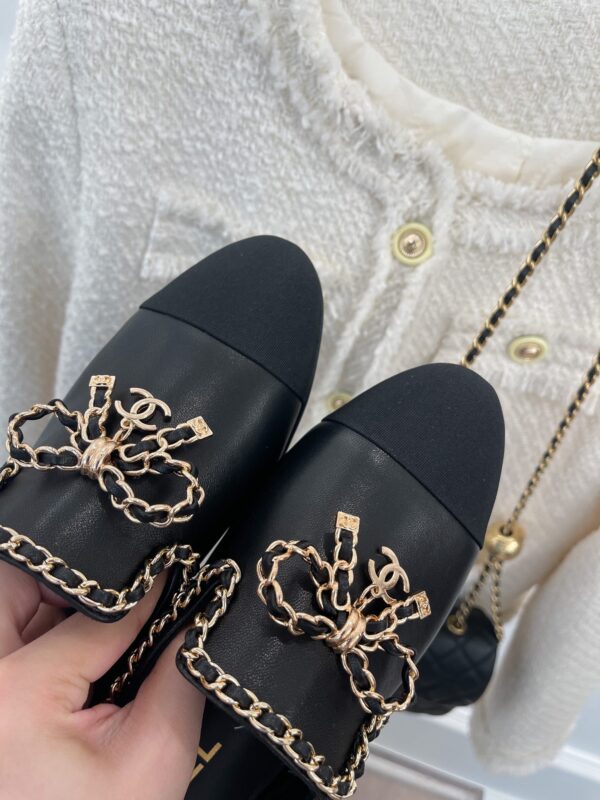 Chanel Women's Mules With Decor Black For Women