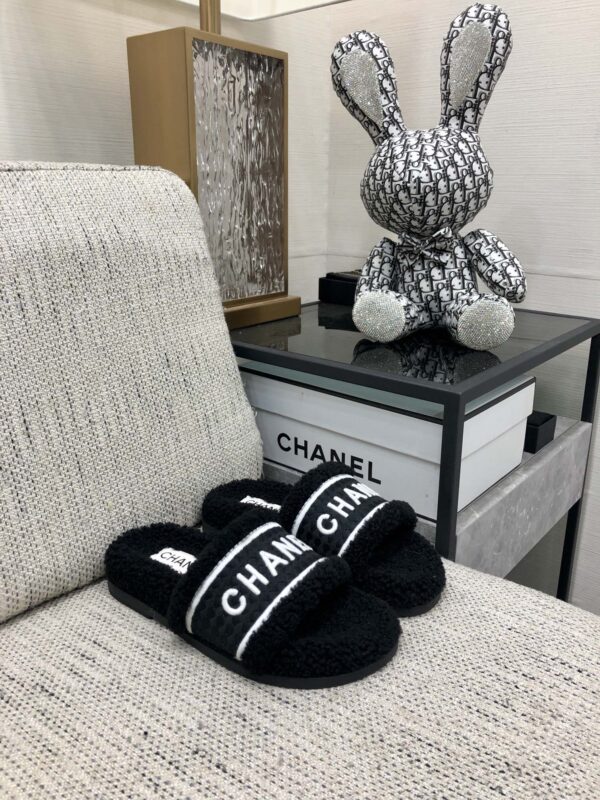 Chanel Women's Mules With Lining Black For Women 1.2in/3cm