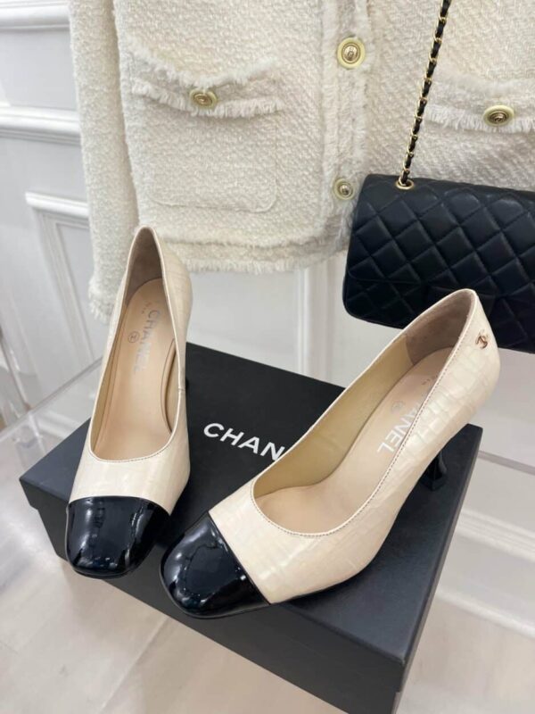 Chanel Women's Pump & Grosgrain Beige For Women