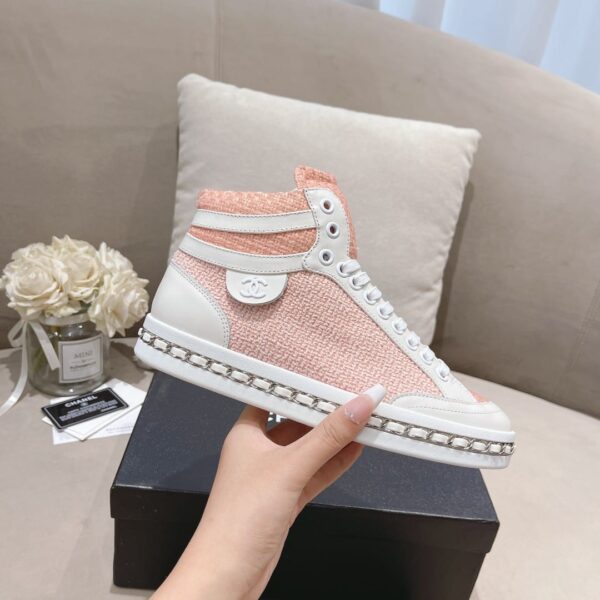 Chanel Women's Schuhe Sneaker Light Pink For Women