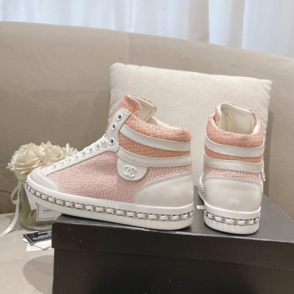 Chanel Women's Schuhe Sneaker Light Pink For Women