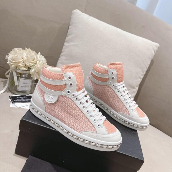 Chanel Women's Schuhe Sneaker Light Pink For Women
