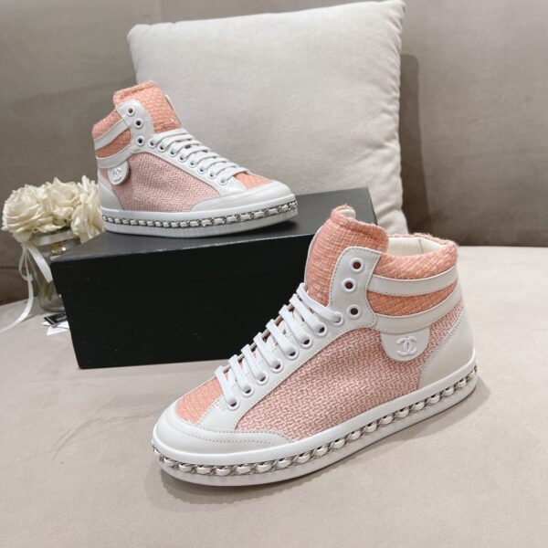 Chanel Women's Schuhe Sneaker Light Pink For Women