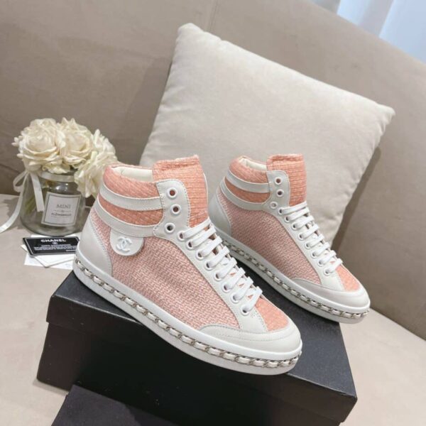 Chanel Women's Schuhe Sneaker Light Pink For Women