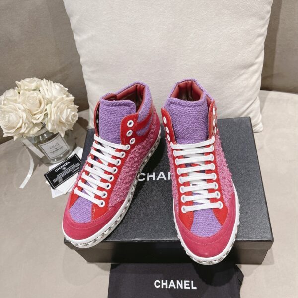 Chanel Women's Schuhe Sneaker Pink For Women