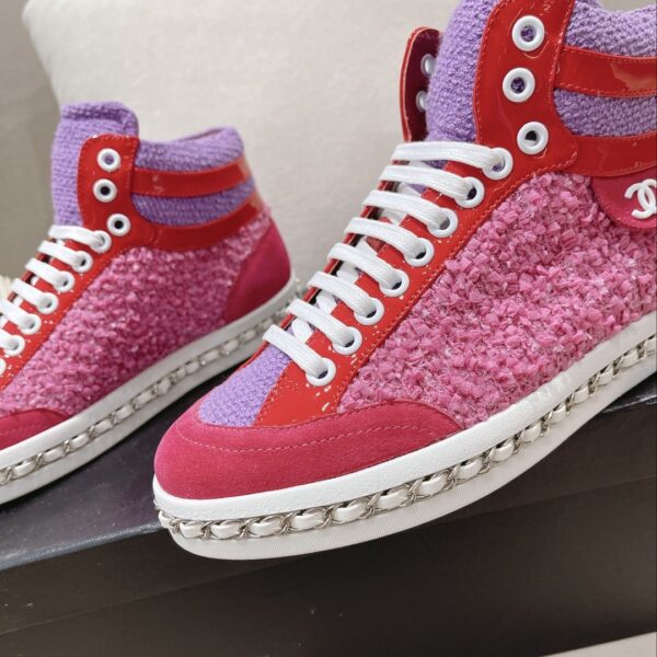 Chanel Women's Schuhe Sneaker Pink For Women